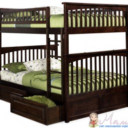 кровать двухъярусная, 