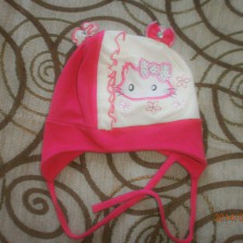 трикотажная шапочка для вашей принцессы