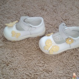 Туфли для девочки, кожа, 20-21 размер