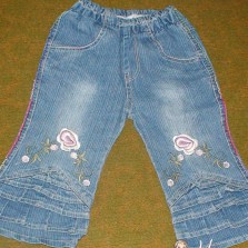 Джинсы на девочку