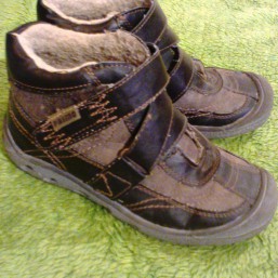 ботинки зимные, кожа, 30 размер