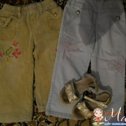 брючки на девочку