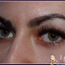 Качественное наращивание ресниц материалами premium classa!