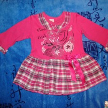 КОФТОЧКИ.МАЕЧКИ .ШОРТИКИ.ПЛАТЬЯ.ОТ 6 -- ДО12 МЕСЯЦЕВ