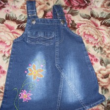 Джинсовый сарафан