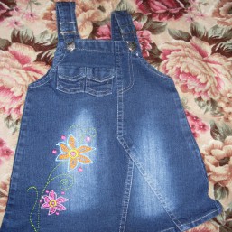 Джинсовый сарафан