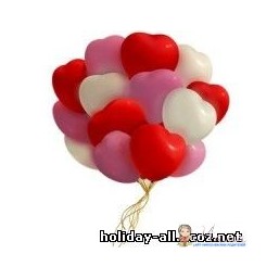Шар-сердце без рисунка 10