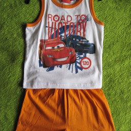 летний костюм для мальчика, тачки