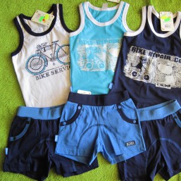 комплект для мальчика, майка, шорты, smil