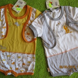 нарядный боди с коротким рукавом, smil (Украина)