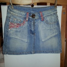 Юбка джинсовая