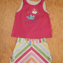 Юбка-шорты и майка джимбори  р.2Т