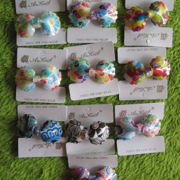 бантики - заколки-автоматы