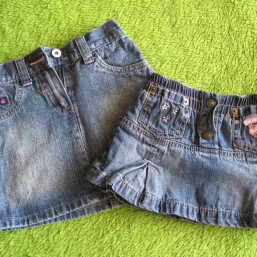 Джинсовые юбки для девочки