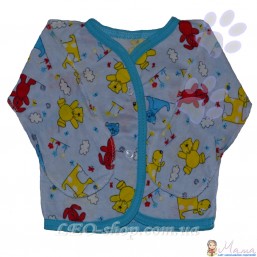 Распашонка голубая