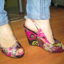 Босоножки на платформе