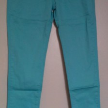 Новые летние брюки бирюзового и белого цвета, все размеры