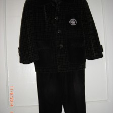 Вельветовый классический костюмчик для мальчика 4-5 лет