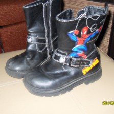 сапоги демисезонные Spider man
