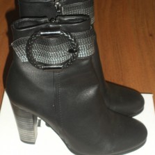 ботинки деми 36 р., кожзам, 500 грн