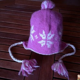 Зимняя шапка. Шерсть. 4-5 лет. 