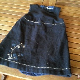 Зимний школьный сарафа. 122-128 рост 