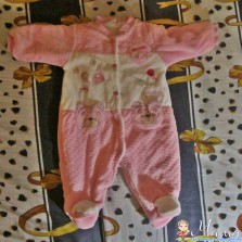 комбинезон (от нуля до 4 месяцев) для девочек