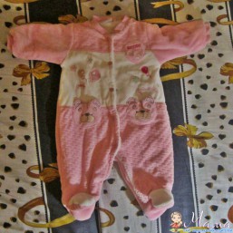 комбинезон (от нуля до 4 месяцев) для девочек