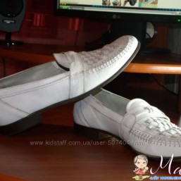 Мужские туфли , мокасины, натуральная кожа, отличное состояние 