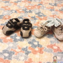 Джинсовые пинетки