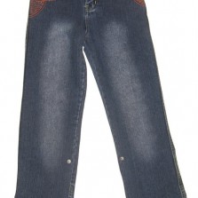 Джинсы для девочки осенние