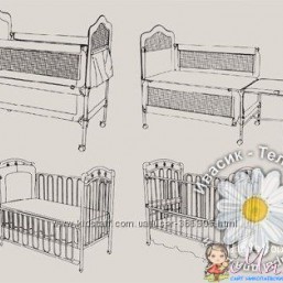 Детская кроватка