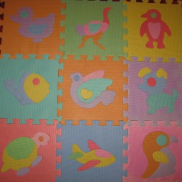 Большой мягкий пазл