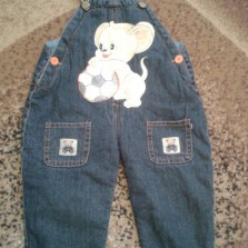 комбинезон джинсовый