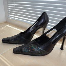 Туфли (черные, 38 размер)