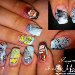 Наращивание ногтей, гель-лак