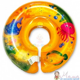 Круг для купания на шейку новорожденному