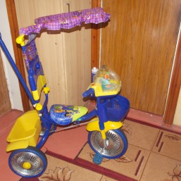 детский  трёхколесный  велосипед