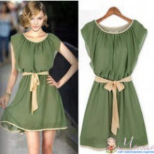 Шифоновое платье