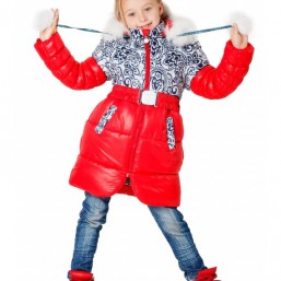 Зимние куртки на девочек рост 110-146
