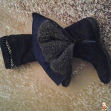 сапоги замшевые натуральные 34 размер