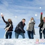 Зимние игры на улице