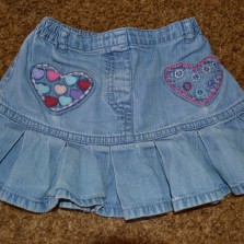 джинсовая юбочка