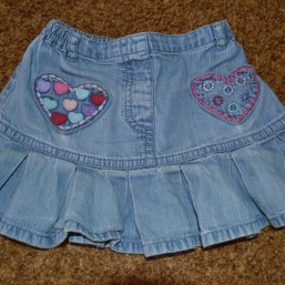 джинсовая юбочка