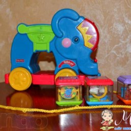 Чудо-слоник с кубиками Fisher Price
