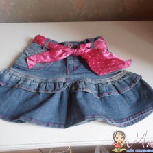 Джинсовая юбка (возраст 6-7 лет)