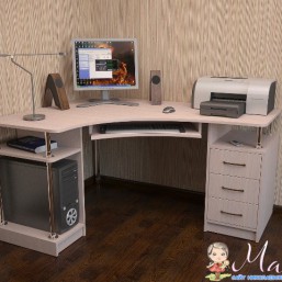Угловой компьютерный стол Монреаль