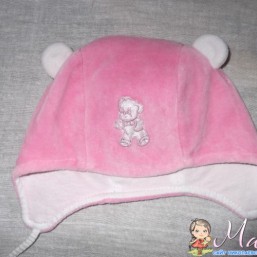 Велюровая шапочка