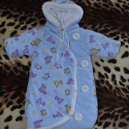 Конверт махровый для новорожденного 