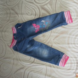 Джинсы на девочку 1-2 года